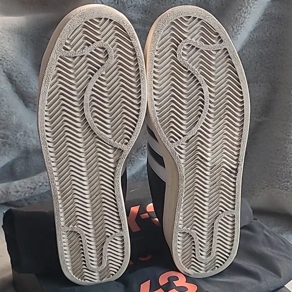 Adidas Y-3 HICHO Leather Sneakers Mens 12 - Picture 7 of 10